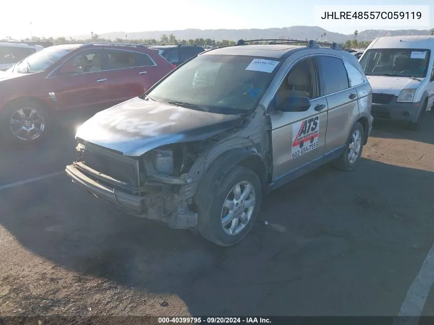 JHLRE48557C059119 2007 Honda Cr-V Ex