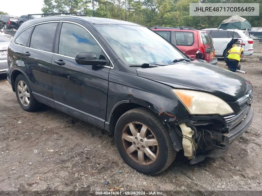 2007 Honda Cr-V Ex-L VIN: JHLRE48717C056459 Lot: 40414361