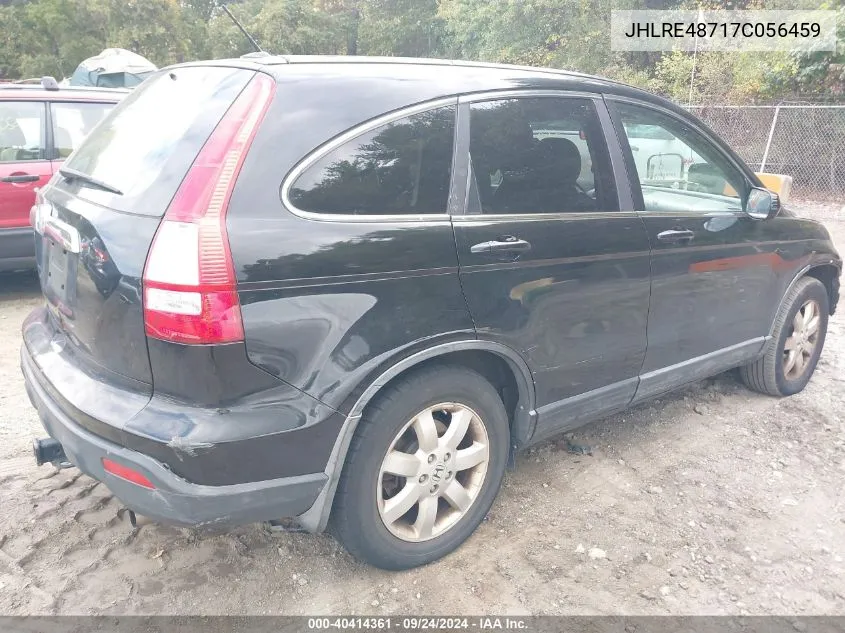 JHLRE48717C056459 2007 Honda Cr-V Ex-L