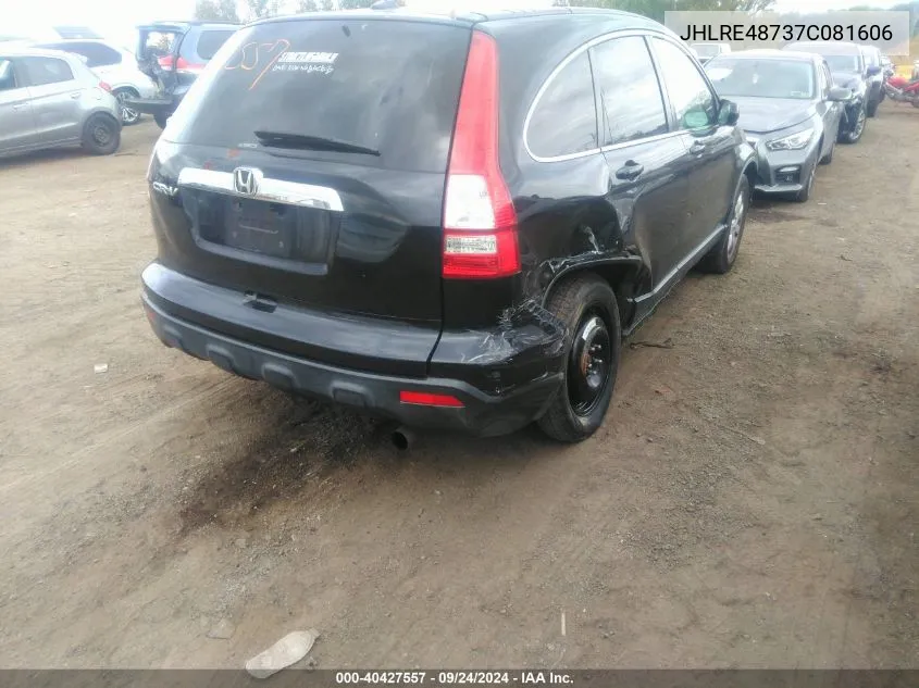 JHLRE48737C081606 2007 Honda Cr-V Ex-L