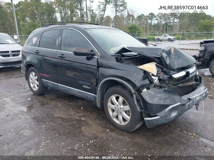 JHLRE38597C014663 2007 Honda Cr-V Ex