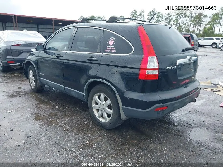 JHLRE38597C014663 2007 Honda Cr-V Ex