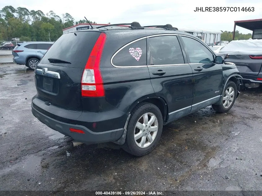 JHLRE38597C014663 2007 Honda Cr-V Ex