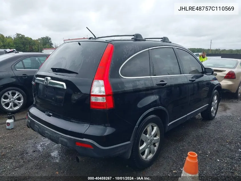 JHLRE48757C110569 2007 Honda Cr-V Ex-L