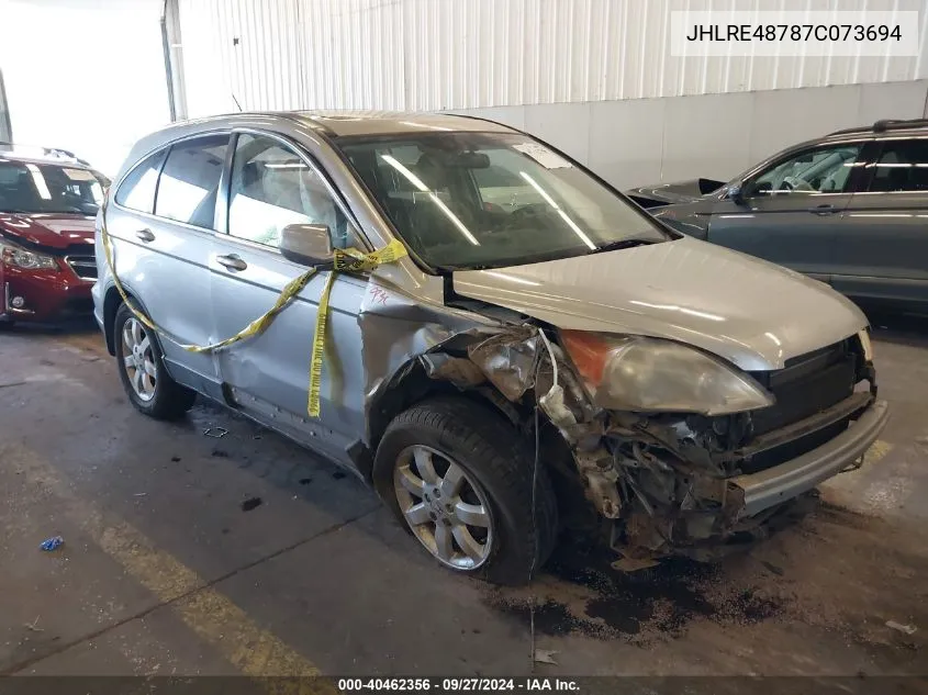 JHLRE48787C073694 2007 Honda Cr-V Ex-L