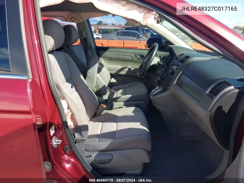 JHLRE48327C017165 2007 Honda Cr-V Lx