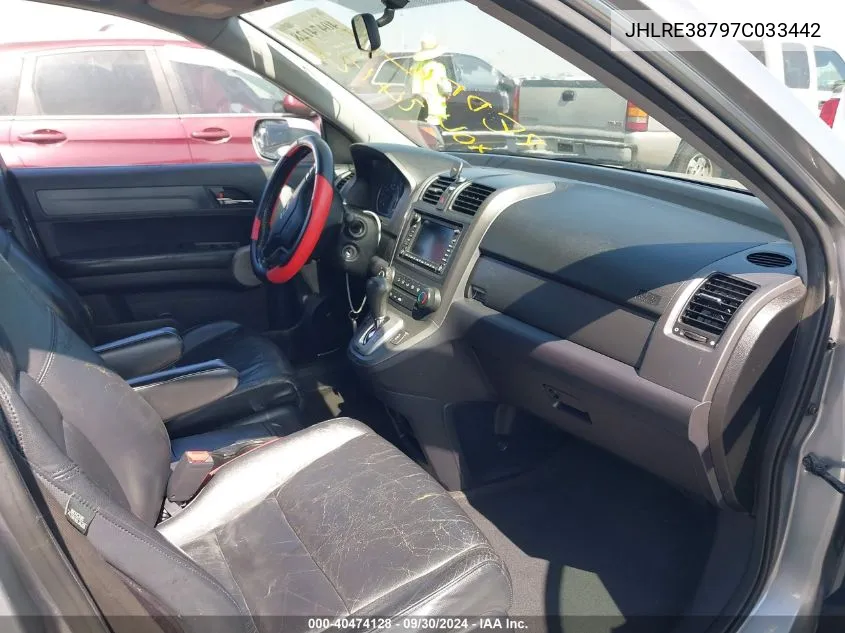 JHLRE38797C033442 2007 Honda Cr-V Ex-L