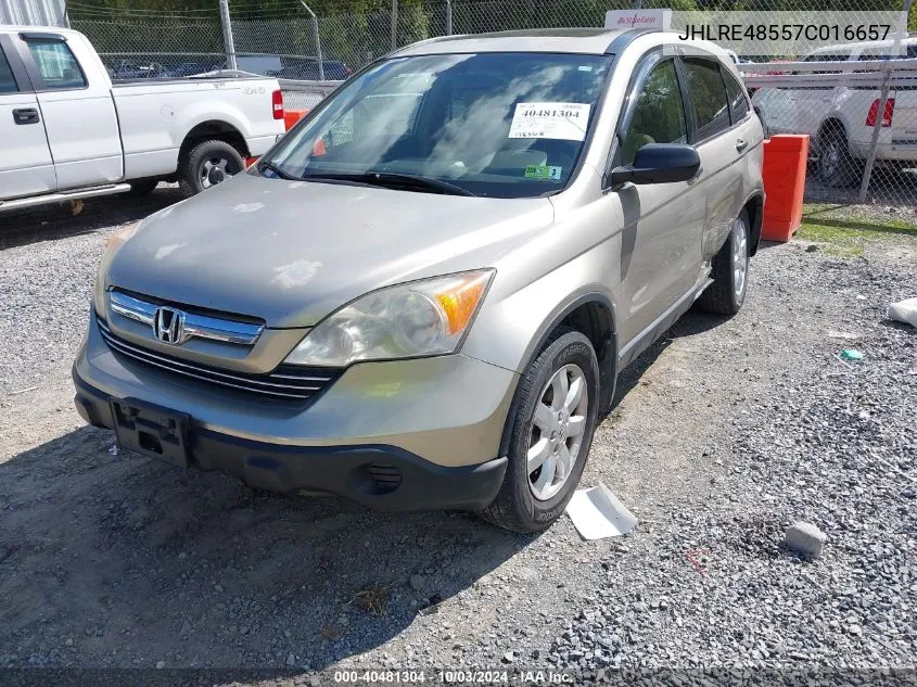 JHLRE48557C016657 2007 Honda Cr-V Ex