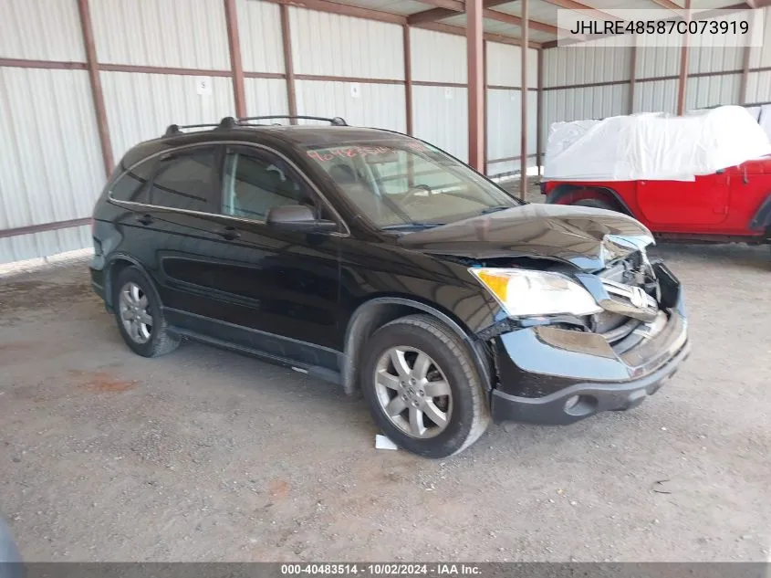 JHLRE48587C073919 2007 Honda Cr-V Ex