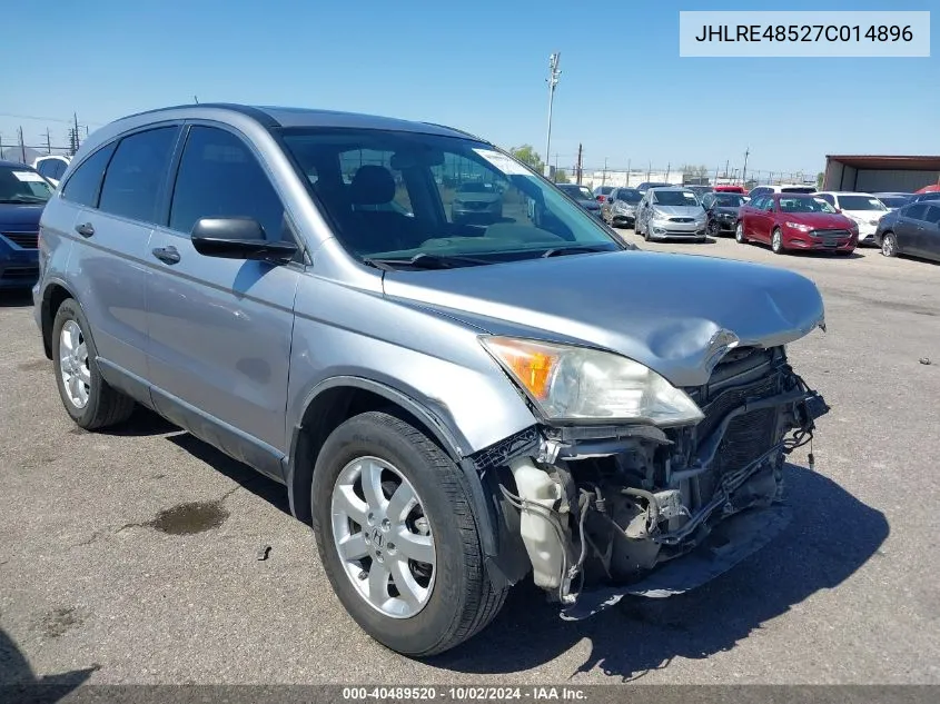 JHLRE48527C014896 2007 Honda Cr-V Ex