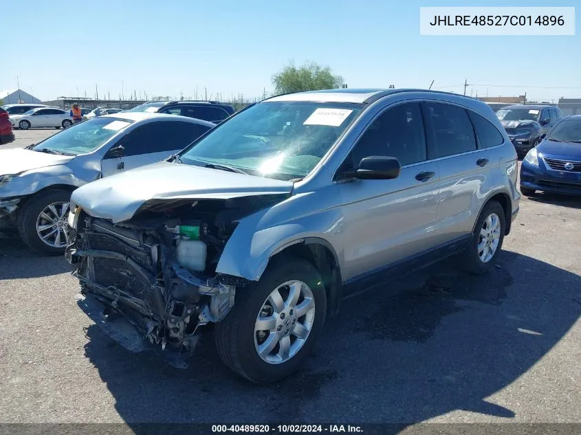 JHLRE48527C014896 2007 Honda Cr-V Ex