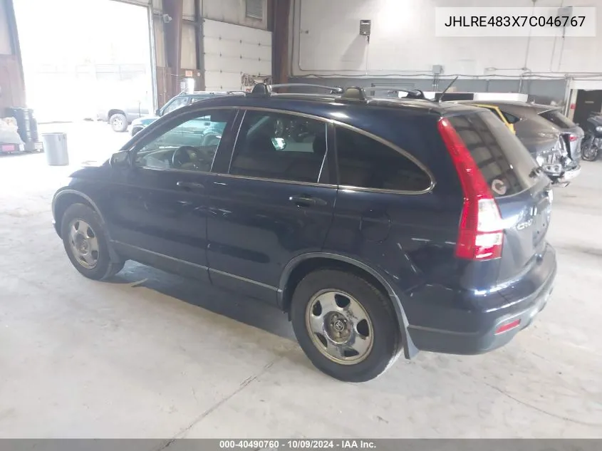 JHLRE483X7C046767 2007 Honda Cr-V Lx