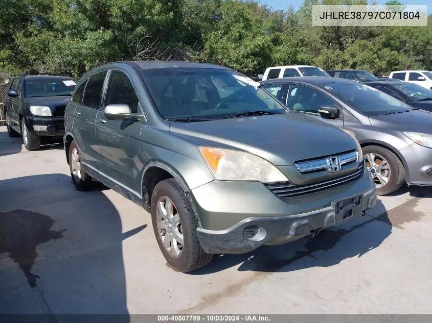 JHLRE38797C071804 2007 Honda Cr-V Ex-L