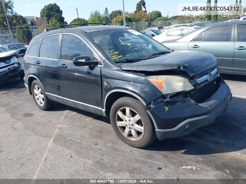 JHLRE487X7C054712 2007 Honda Cr-V Ex-L