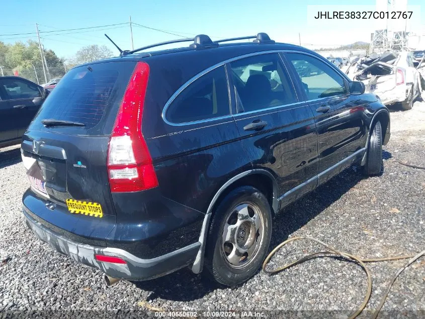 JHLRE38327C012767 2007 Honda Cr-V Lx