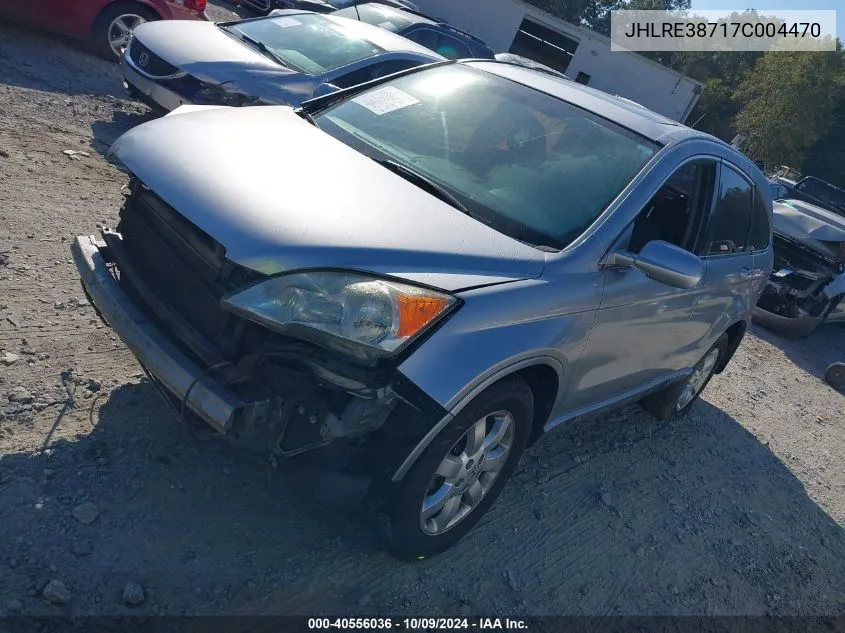 JHLRE38717C004470 2007 Honda Cr-V Exl