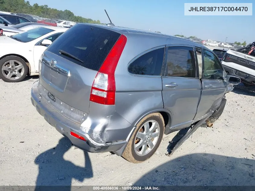 JHLRE38717C004470 2007 Honda Cr-V Exl