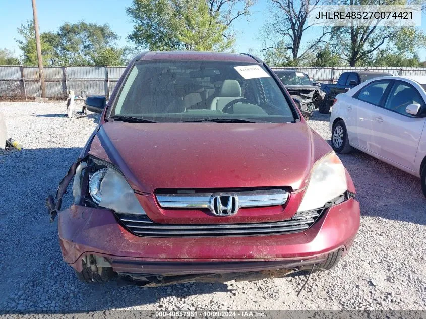 JHLRE48527C074421 2007 Honda Cr-V Ex