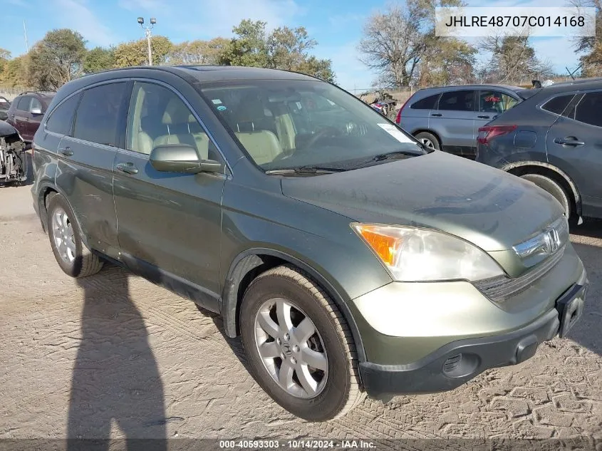 JHLRE48707C014168 2007 Honda Cr-V Exl