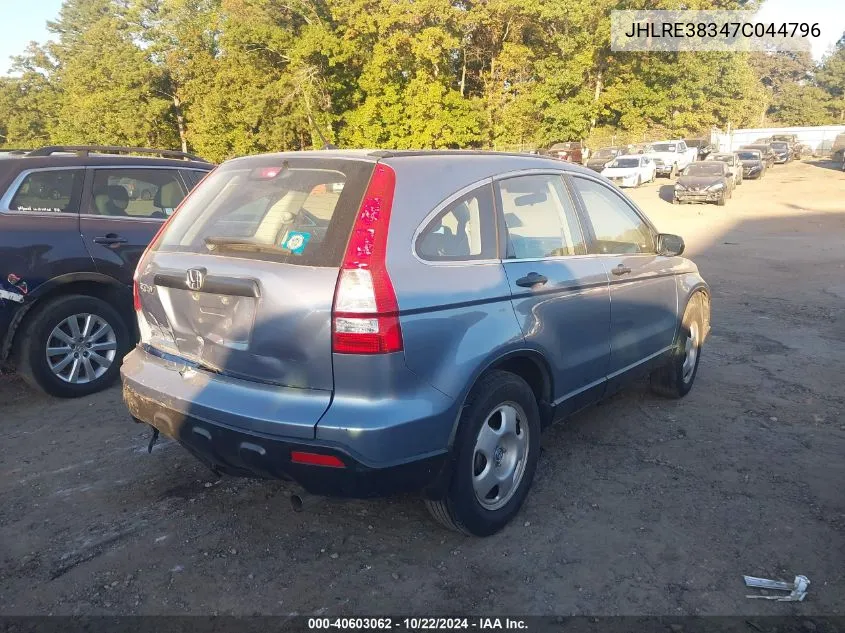 JHLRE38347C044796 2007 Honda Cr-V Lx