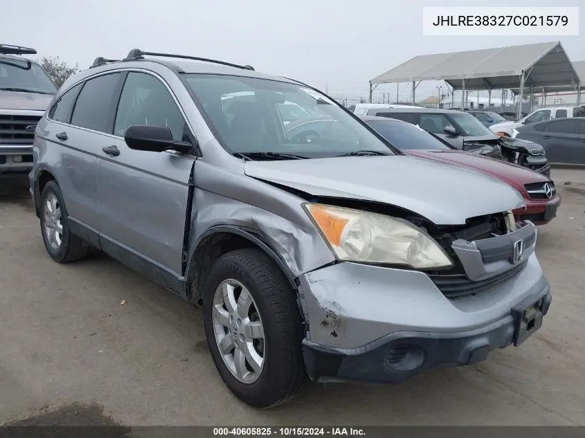 JHLRE38327C021579 2007 Honda Cr-V Lx