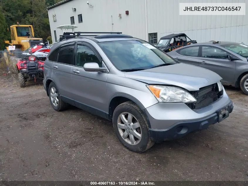 JHLRE48737C046547 2007 Honda Cr-V Ex-L