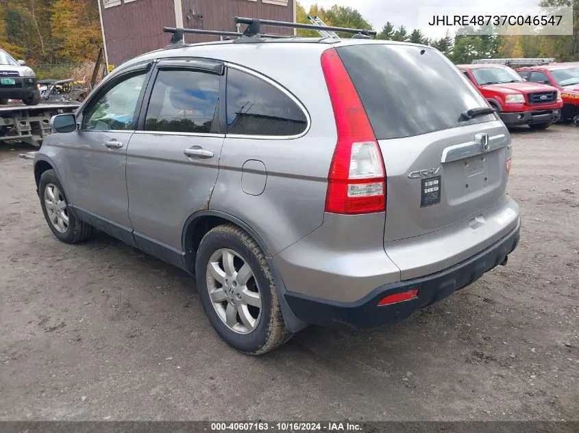 JHLRE48737C046547 2007 Honda Cr-V Ex-L