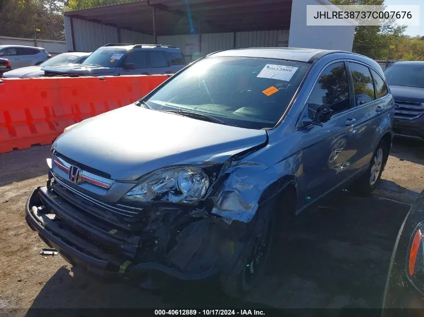 JHLRE38737C007676 2007 Honda Cr-V Ex-L