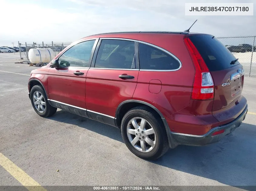 JHLRE38547C017180 2007 Honda Cr-V Ex