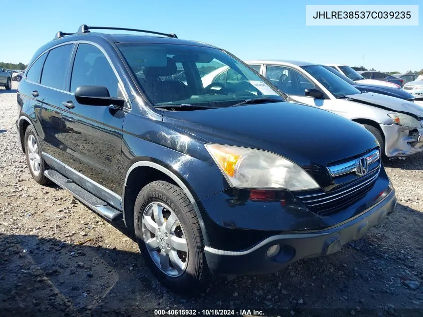 JHLRE38537C039235 2007 Honda Cr-V Ex