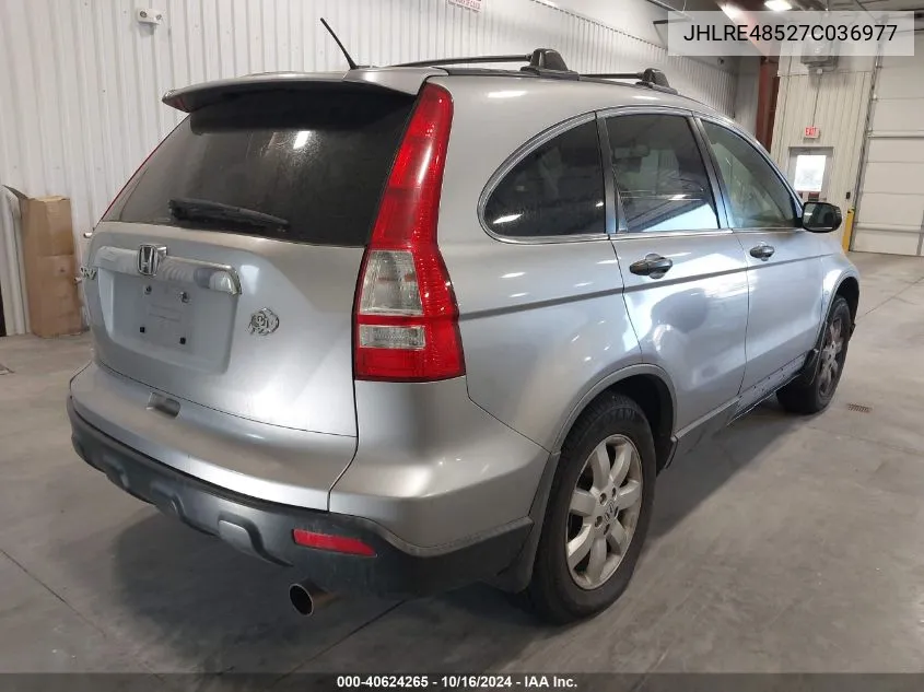 JHLRE48527C036977 2007 Honda Cr-V Ex