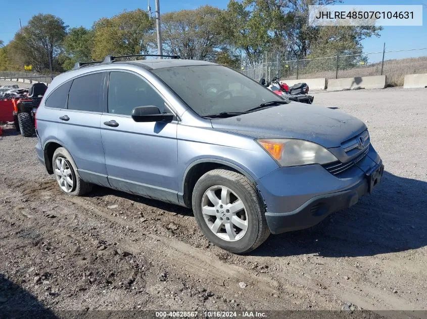 JHLRE48507C104631 2007 Honda Cr-V Ex