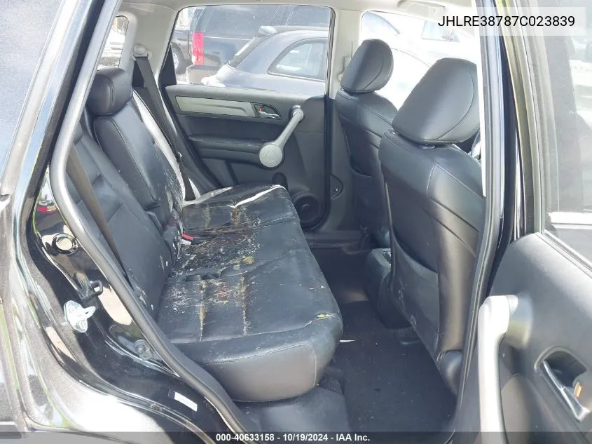 JHLRE38787C023839 2007 Honda Cr-V Ex-L