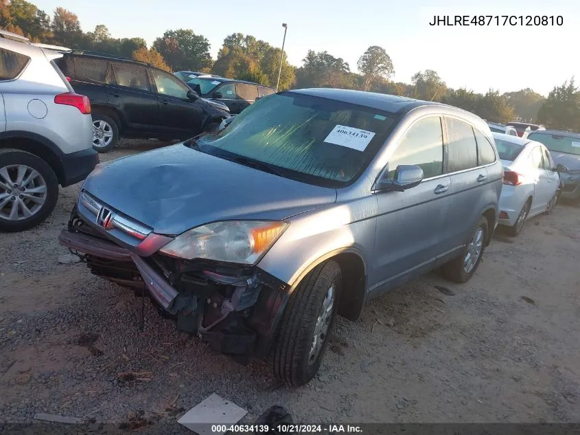 JHLRE48717C120810 2007 Honda Cr-V Exl