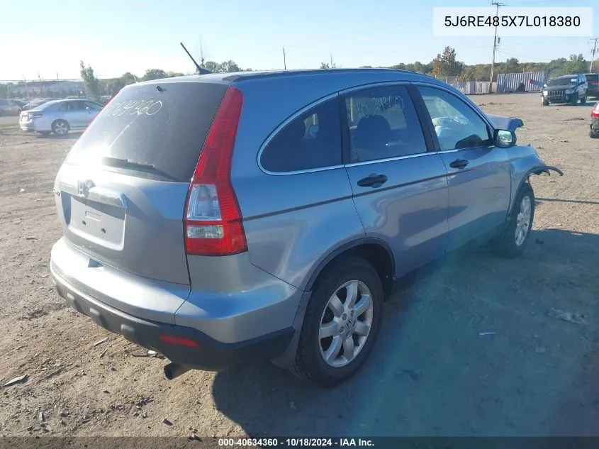 5J6RE485X7L018380 2007 Honda Cr-V Ex