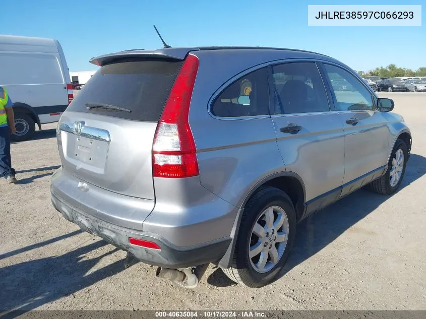 2007 Honda Cr-V Ex VIN: JHLRE38597C066293 Lot: 40635084