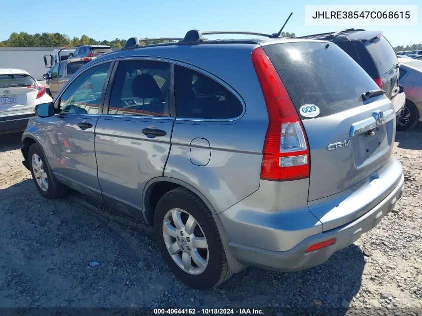 JHLRE38547C068615 2007 Honda Cr-V Ex