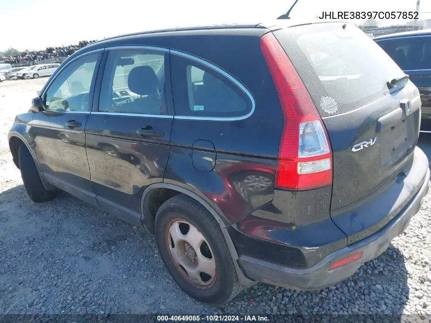 JHLRE38397C057852 2007 Honda Cr-V Lx