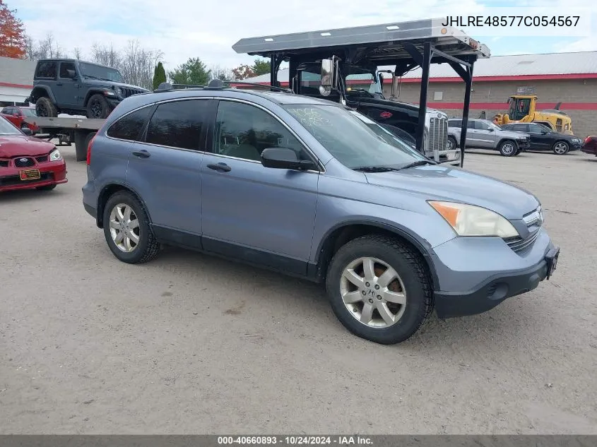 JHLRE48577C054567 2007 Honda Cr-V Ex