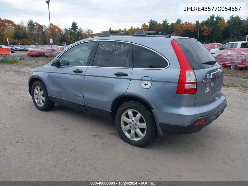 JHLRE48577C054567 2007 Honda Cr-V Ex