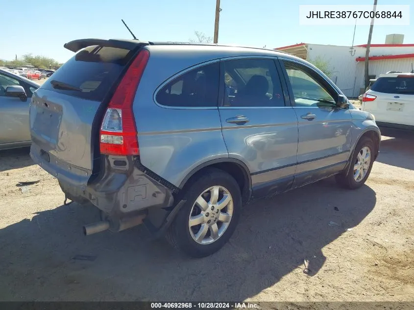 JHLRE38767C068844 2007 Honda Cr-V Exl