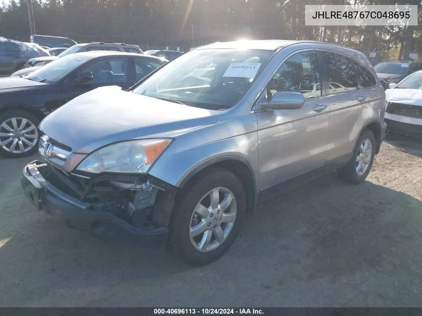 JHLRE48767C048695 2007 Honda Cr-V Ex-L