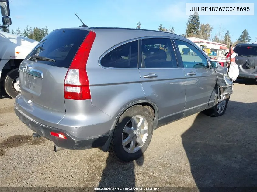 JHLRE48767C048695 2007 Honda Cr-V Ex-L