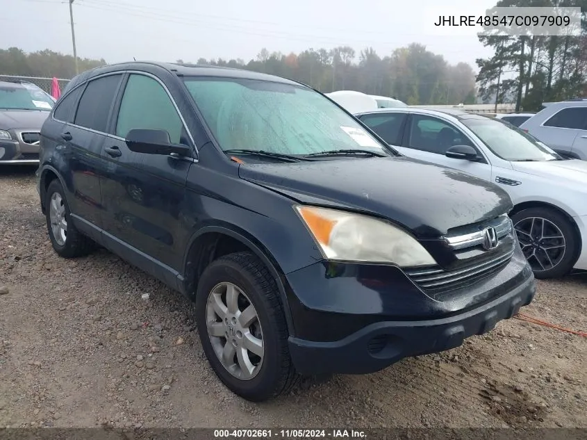 JHLRE48547C097909 2007 Honda Cr-V Ex