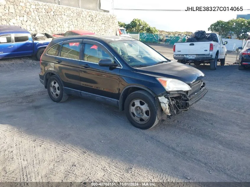 2007 Honda Cr-V Lx VIN: JHLRE38327C014065 Lot: 40768151