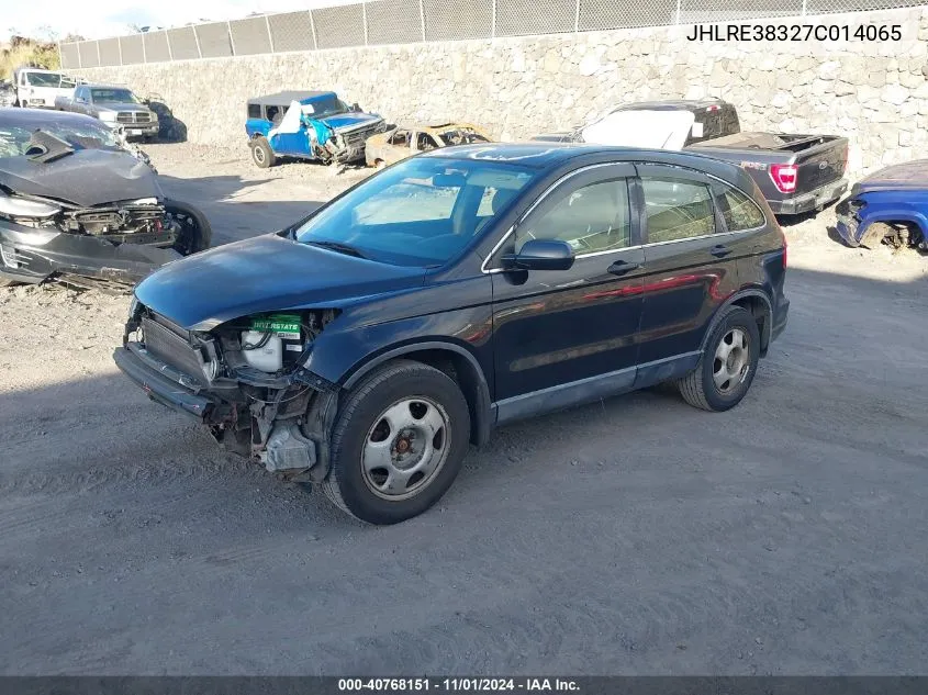 2007 Honda Cr-V Lx VIN: JHLRE38327C014065 Lot: 40768151