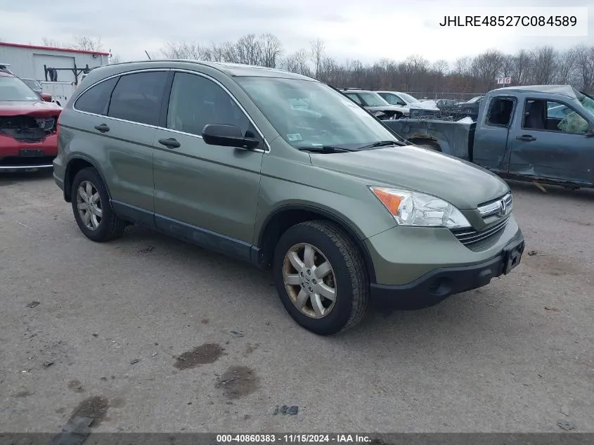 2007 Honda Cr-V Ex VIN: JHLRE48527C084589 Lot: 40860383