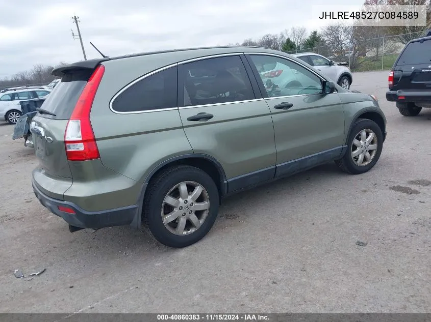 2007 Honda Cr-V Ex VIN: JHLRE48527C084589 Lot: 40860383