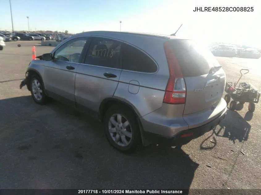 JHLRE48528C008825 2008 Honda Cr-V Ex