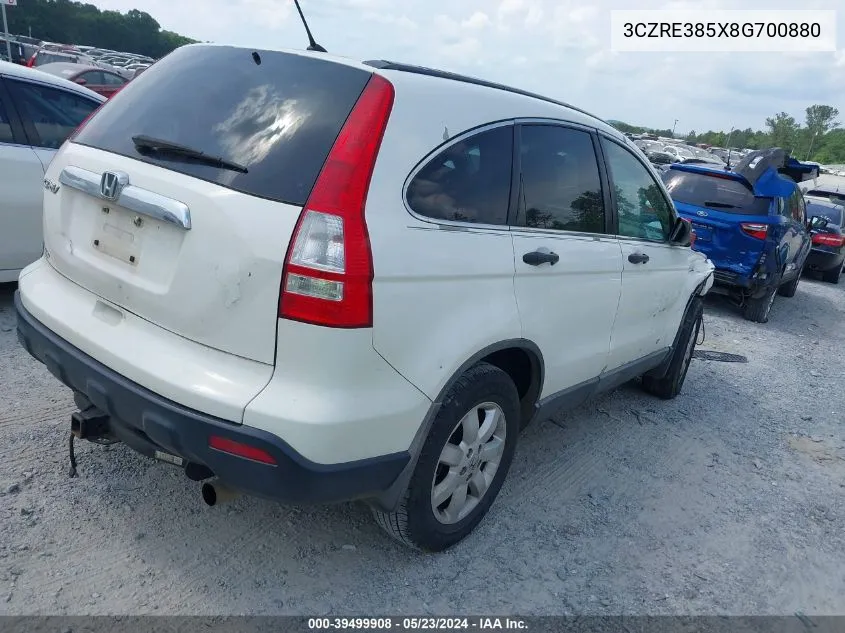 3CZRE385X8G700880 2008 Honda Cr-V Ex